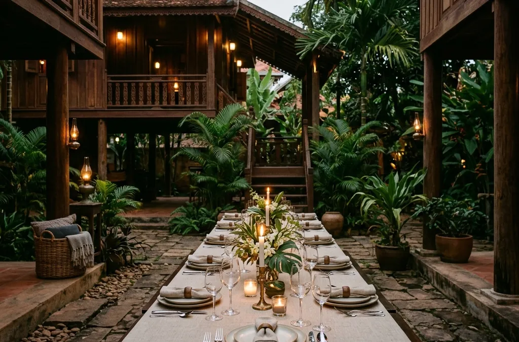 រៀបចំទីតាំងឱ្យក្លាយជាកន្លែងទទួលភ្ញៀវដ៏កក់ក្តៅ